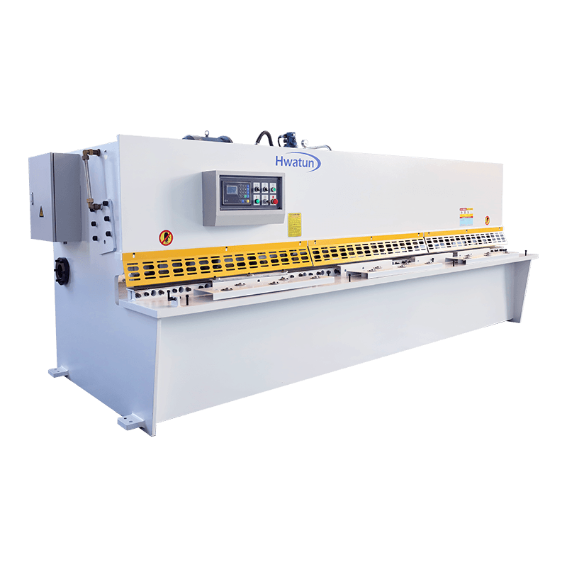QC12Y CNC Hydraulic Swing Beam Shearing MachineHigit pang mga detalye